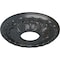 Ekena Millwork Leaf Ceiling Medallion (Fits Canopies up to 4 3/4"), 11 3/8"OD x 3 5/8"ID x 1 1/8"P, Pewter CM11LFPES - alternate 5